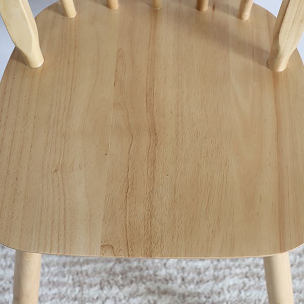 Nordic Style Solid Wood Dining Room Chair Windsor Back Side Chair for Home Use Clearhalo ' kitchen&dining_furn' 'Dining Chairs' 'Dining Tables & Seating' 'dining_chair' 'furn' 'furn_dining_chair' 'Furniture' 'furniture_dining_chair' 'Kitchen & Dining Furniture' 'kitchen' 1200x1200_1b616c0b-62f6-4d12-81bd-024572e44008