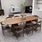 Pine Solid Wood Dinner Table Contemporary Style Brown Dining Table for Home Kitchen Dinner Clearhalo 'Dining Tables & Seating' 'Dining Tables' 'dining_table' 'furn' 'furn_dining_table' 'Furniture' 'Kitchen & Dining Furniture' 1200x1200_1b636611-bd5e-4f76-9ca5-9ccadaefe7d2