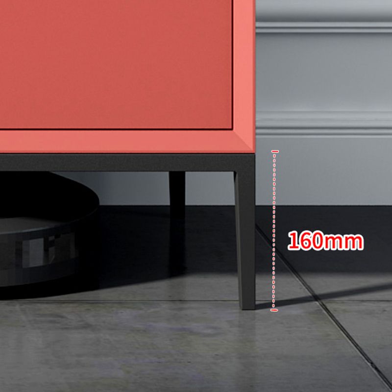 Scandinavische houten opbergkist met zachte close laden voor slaapkamer