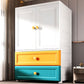 Armoire de garde-robe en plastique armoire de garde-robe contemporaine avec jambes