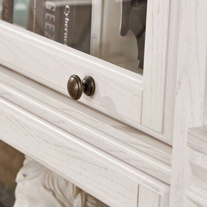 Libreria contemporanea di scaffali in legno con scaffale standard