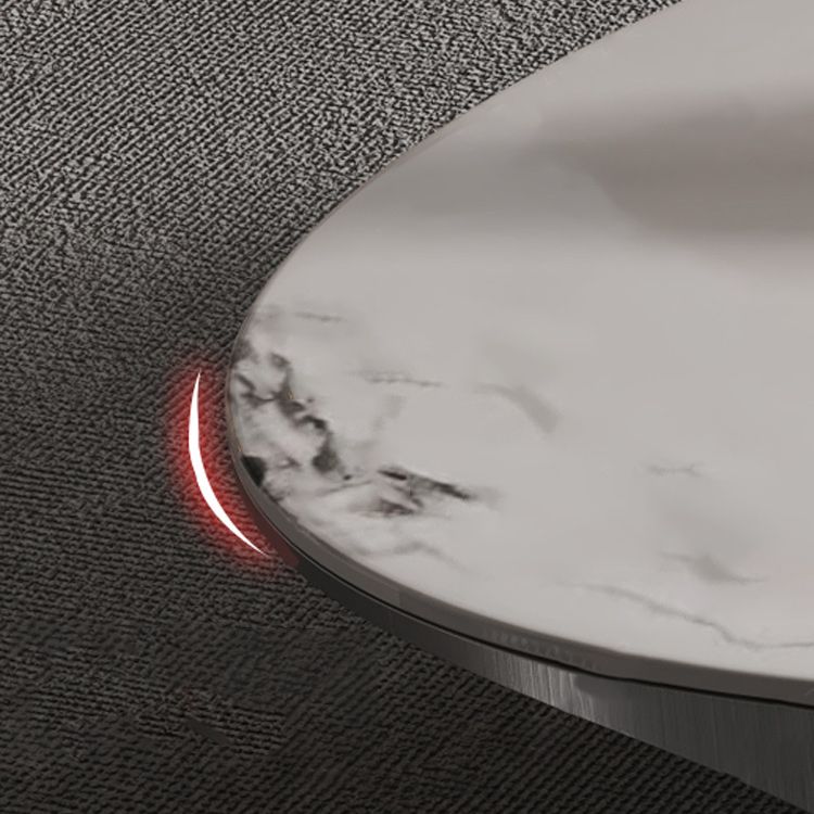 Cóctel de café con acabado brillante de pizarra de 27 "de ancho de ancho