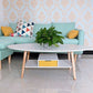 Minimalistic Single Coffee Table Wood Contemporary Cocktail Table with Shelf Clearhalo 'Coffee & Accent Tables' 'Coffee Tables' 'coffee_tables' 'furn' 'furn_coffee_tables' 'Furniture' 'Living Room Furniture' 1200x1200_1b68c2e0-9962-4f32-87e9-b49c62c1ef9e
