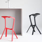 Footrest Indoor Low Back Stool Modern Plastic Stack Bar and Counter Stool