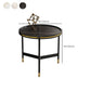 Round Slate 3 Legs Coffee Cocktail Table 2-Piece Coffee Table Set Clearhalo 'Coffee & Accent Tables' 'Coffee Tables' 'coffee_tables' 'furn' 'furn_coffee_tables' 'Furniture' 'Living Room Furniture' 1200x1200_1b696fc4-a5ea-4f64-a6d8-9228cb0ea864