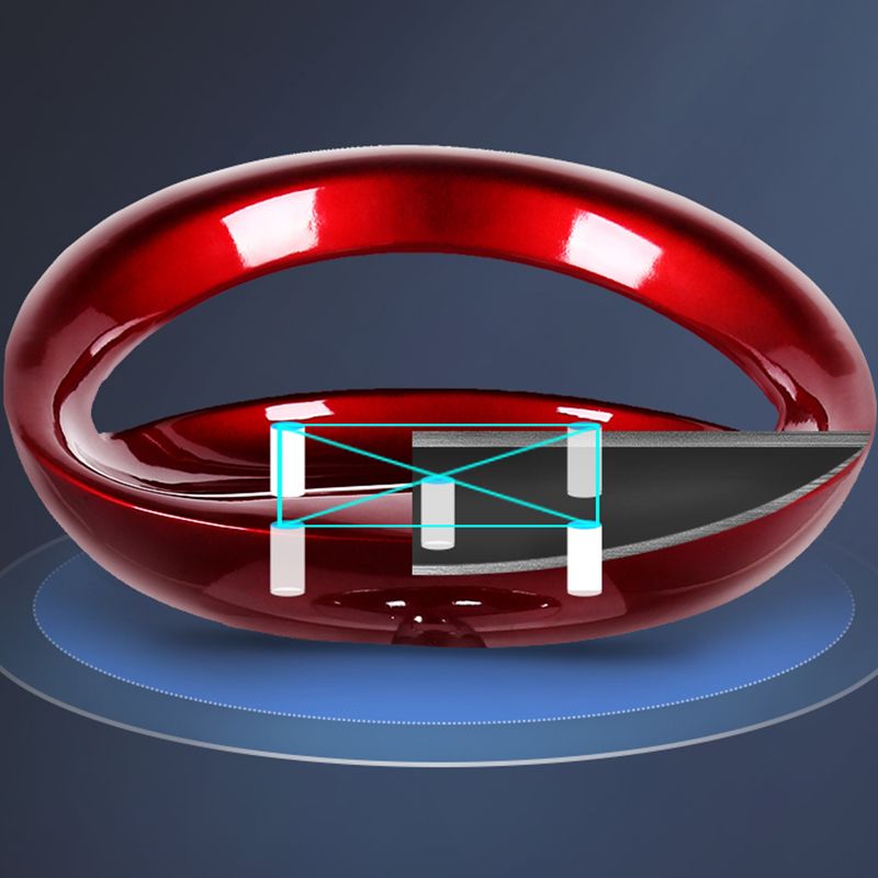 Sgabello moderno di plastica in plastica in plastica inoltre regolabile con poggiapiedi