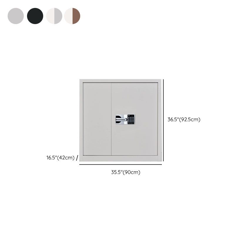 Classic Metal File Cabinet Vertical File Cabinet for Home Office Clearhalo 'Filing Cabinets' 'filling_cabinets' 'furn' 'furn_filling_cabinets' 'Furniture' 'Office Furniture' 1200x1200_1b6a6df8-e9f8-4324-bd8a-a4e4f779e5e8