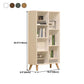 Engineered Wood Shelf Bookcase Closed Back Bookshelf for Study Room