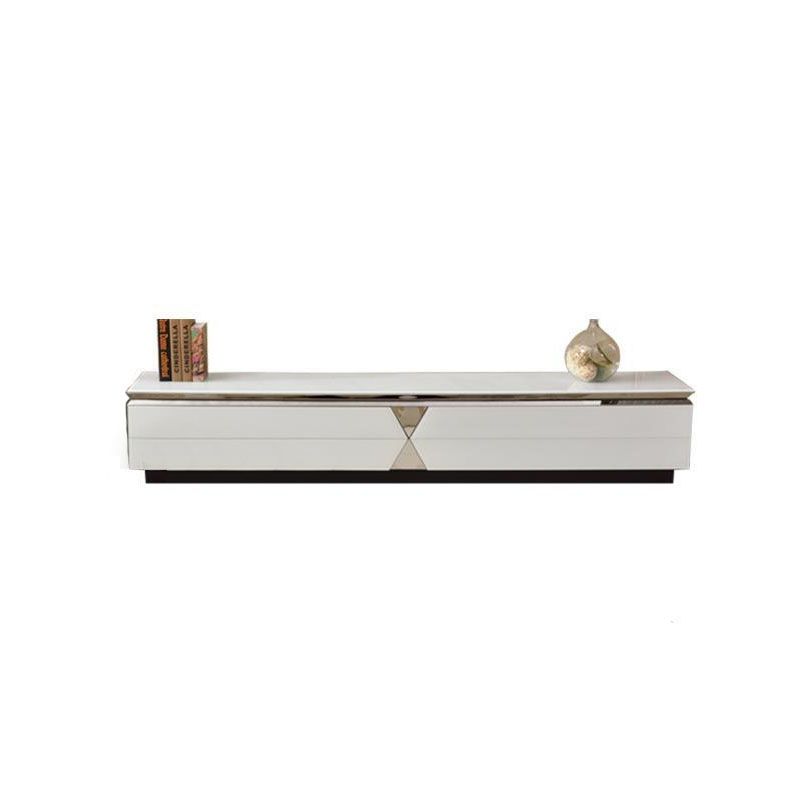 15.75-inch H Glass TV Stand Glam TV Stand for TVs with 4 Drawers Included Clearhalo 'furn' 'furn_tv_stands_entertainment_centers' 'Furniture' 'Living Room Furniture' 'TV Stands & Entertainment Centers' 'TV Stands & Media Storage Furniture' 'tv_stands_entertainment_centers' 1200x1200_1b6c0cf8-6828-4391-86b1-9813e234a696