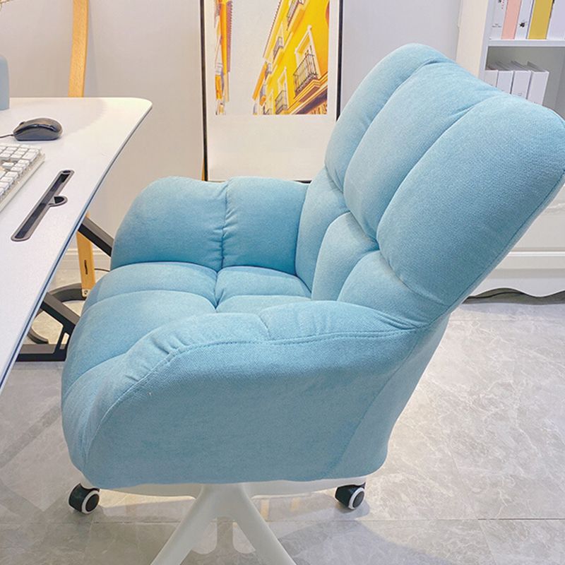 Mecanismo de inclinación de silla sin brazo moderna sin angustia silla de diapositivas ergonómica