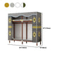 Modern Style Wardrobe Armoire Steel Frame Wardrobe for Bedroom Clearhalo 'Armoires & Wardrobes' 'armoires_wardrobes' 'Bedroom Furniture' 'furn' 'furn_armoires_wardrobes' 'Furniture' 1200x1200_1b71d04b-0030-46fa-8a52-06e2f474fca2