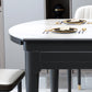 Round Dining Site Table Traditional Luxury Dinner Room Furniture with Drop-Leaf Clearhalo ' dining_table' 'Dining Tables & Seating' 'Dining Tables' 'furn' 'furn_dining_table' 'Furniture' 'furniture_dining_table' 'Kitchen & Dining Furniture' 'kitchen&dining_furn' 'kitchen' 'kitchen_dining_table' 1200x1200_1b758982-6556-41c9-94a2-32baad1b4bb9