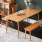 Solid Wood Rectangle Dining Table in Nature Contemporary Kitchen Wood Table with 4 Legs Clearhalo ' dining_table' 'Dining Tables & Seating' 'Dining Tables' 'furn' 'furn_dining_table' 'Furniture' 'furniture_dining_table' 'Kitchen & Dining Furniture' 'kitchen&dining_furn' 'kitchen' 'kitchen_dining_table' 1200x1200_1b782234-a88a-45fb-a499-37a28e03a3c4