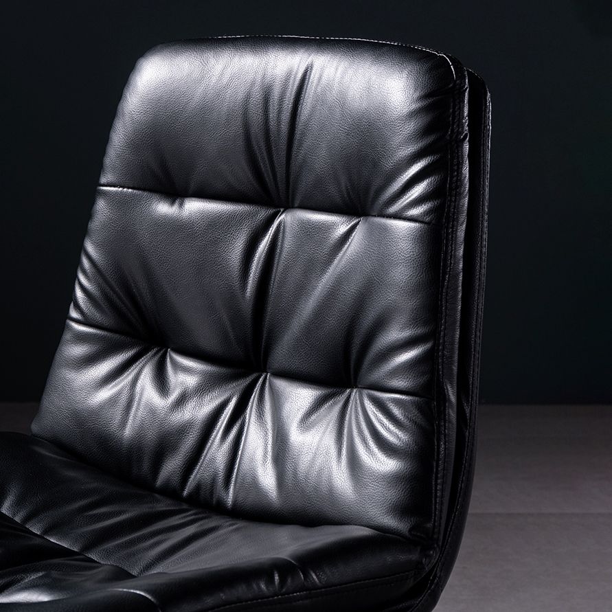 Contemporary Chair Dining Armless Chairs with Metal Legs for Kitchen Clearhalo ' kitchen&dining_furn' 'Dining Chairs' 'Dining Tables & Seating' 'dining_chair' 'furn' 'furn_dining_chair' 'Furniture' 'furniture_dining_chair' 'Kitchen & Dining Furniture' 'kitchen' 1200x1200_1b7b28fd-6d98-44db-bd23-d5a5b7cc6f7a