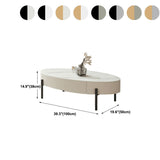 Glam 4 gambe tavolo da cocktail caffè ardesia tavolo da cocktail con cassetti