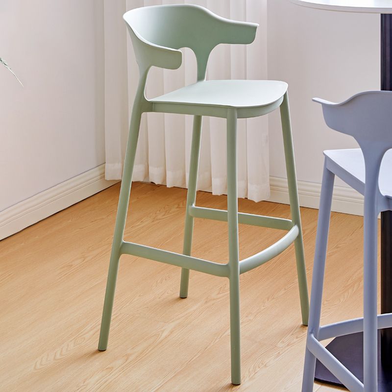 Stackable Plastic Indoor Counter Stools Low Back Scandinavian Bar Stools with 4 Legs Clearhalo 'Bar Furniture' 'Bar Stools' 'bar_stools' 'furn' 'furn_bar_stools' 'furniture_bar_stools' 'Kitchen & Dining Furniture' 'kitchen&dining_furn' 'kitchen' 'kitchen_furn' Furniture' 1200x1200_1b7feef0-60c1-43b5-a61c-97415c237d66