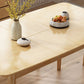 Solid Wood Dining Table Rectangle Modern Dining Table for Dining Room