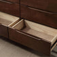 15.7" D Mid-Century Modern Chest Drawers Included Accent Chest in Oak