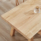 Rectangle Wood Dining Table Modern Pine Table in Nature with 4 Legs for Restaurant Clearhalo ' dining_table' 'Dining Tables & Seating' 'Dining Tables' 'furn' 'furn_dining_table' 'Furniture' 'furniture_dining_table' 'Kitchen & Dining Furniture' 'kitchen&dining_furn' 'kitchen' 'kitchen_dining_table' 1200x1200_1b80becd-4082-4568-814a-ec7ec4f70145