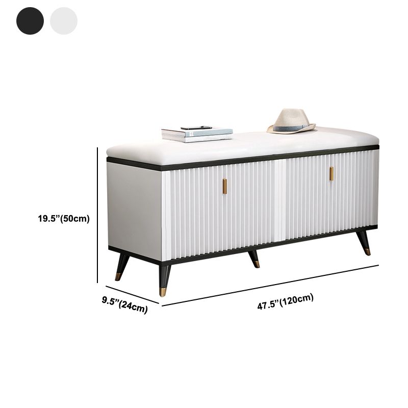 Panchina di posti a sedere in legno fabbricata 11,8 "W glam ammortizzazione imbottita