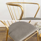 Contemporary Style Metal Dining Chairs Dining Armless Side Chairs for Kitchen Clearhalo ' kitchen&dining_furn' 'Dining Chairs' 'Dining Tables & Seating' 'dining_chair' 'furn' 'furn_dining_chair' 'Furniture' 'furniture_dining_chair' 'Kitchen & Dining Furniture' 'kitchen' 1200x1200_1b8141bc-0a9f-42c9-a0b2-5159c122fefa
