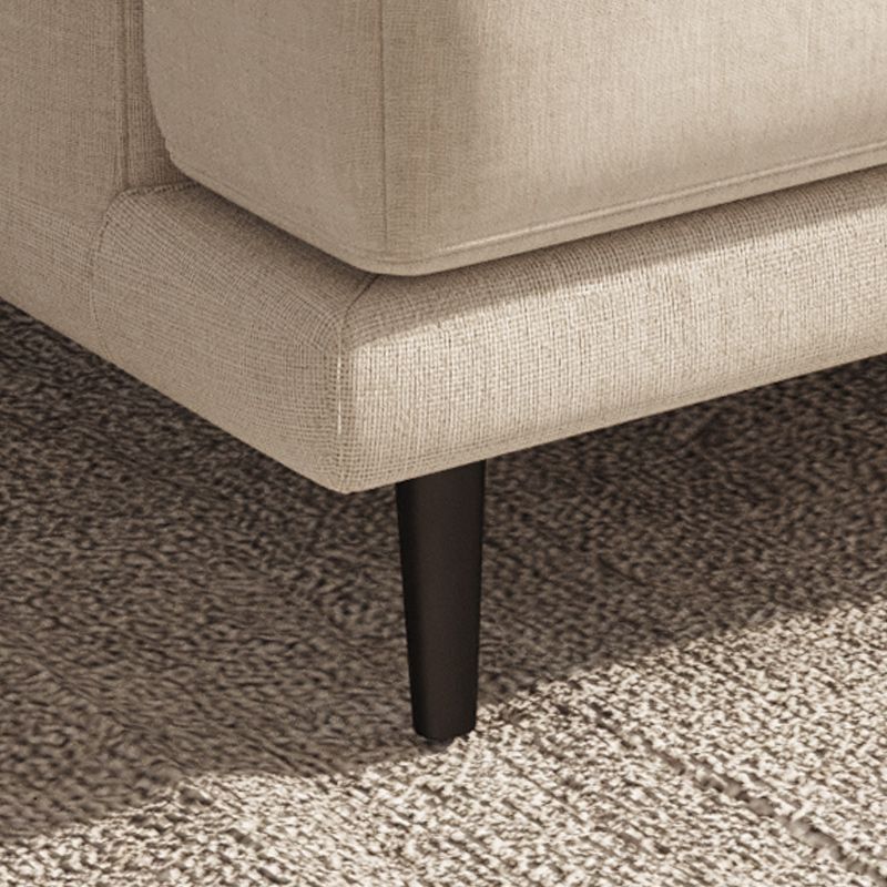 Linen Recessed Sofa Modern Arm Cushions 35.4"W Sofa for Living Room Clearhalo 'furn' 'furn_sofas' 'Furniture' 'furniture_sofas' 'Living Room Furniture' 'Sofa' 'sofas' 1200x1200_1b82b206-a429-45a3-8cb1-e9a20f623b83