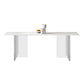 Modern Style Sintered Stone Dining Table Set White 1/4/6/7/8 Pieces Dining Set Clearhalo 'Dining Room Sets' 'Dining Tables & Seating' 'dining_room_set' 'furn' 'furn_dining_room_set' 'Furniture' 'Kitchen & Dining Furniture' 1200x1200_1b83658f-56b7-4d38-b776-219925c0dc6b