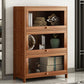 Urban Shelf Bookcase Engineered Wood Book Shelf with Cabinets for Study Room