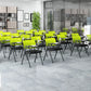 Black Frame Conference Chair No Distressing Fixed Arms Desk Chair Clearhalo 'furn' 'furn_office_chair' 'Furniture' 'Office Chairs' 'Office Furniture' 'office_chair' 1200x1200_1b84486c-9d2f-4c21-930b-0e09d76ade4a