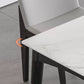 Medieval Modern Sintered Stone Top Dining Table Rectangle Table with 4 Legs Clearhalo 'Dining Tables & Seating' 'Dining Tables' 'dining_table' 'furn' 'furn_dining_table' 'Furniture' 'furniture_dining_table' 'Kitchen & Dining Furniture' 1200x1200_1b873246-e90d-49a0-a723-e1c52782b71b
