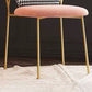 Glam Bedroom Solid Back Side Chair Velvet Matte Finish Dining Chair with Gold Leg Clearhalo ' kitchen&dining_furn' 'Dining Chairs' 'Dining Tables & Seating' 'dining_chair' 'furn' 'furn_dining_chair' 'Furniture' 'furniture_dining_chair' 'Kitchen & Dining Furniture' 'kitchen' 1200x1200_1b89e6b6-b3cd-4c9d-b9e5-4170314bddd0