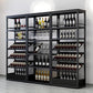 Modern Floor Wine Glass Stemware Rack Holder Metal Wine Rack Clearhalo 'furn' 'furn_wine_racks' 'Furniture' 'Kitchen & Dining Furniture' 'Wine Racks' 'wine_racks' 1200x1200_1b928cd8-ec68-431a-b717-85a3c2caf534