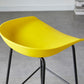 Contemporary Low Back Armless Bar Stool Plastic Bar Stool with Metal Legs Clearhalo 'Bar Furniture' 'Bar Stools' 'bar_stools' 'furn' 'furn_bar_stools' 'Furniture' 'Kitchen & Dining Furniture' 1200x1200_1b9606e1-c5a3-477e-898e-fe85aadc7fe8