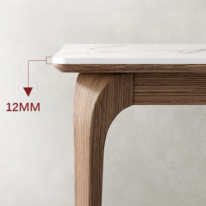 Rectangle White Tone Dining Table Sintered Stone Table Retro Modern with 4 Legs Clearhalo ' dining_table' 'Dining Tables & Seating' 'Dining Tables' 'furn' 'furn_dining_table' 'Furniture' 'furniture_dining_table' 'Kitchen & Dining Furniture' 'kitchen&dining_furn' 'kitchen' 'kitchen_dining_table' 1200x1200_1b9d106d-c497-46c3-922c-87e888833c6f