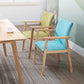 Contemporary Style Solid Wood Open Back Arm Chair Kitchen Dining Room Chairs Clearhalo ' kitchen&dining_furn' 'Dining Chairs' 'Dining Tables & Seating' 'dining_chair' 'furn' 'furn_dining_chair' 'Furniture' 'furniture_dining_chair' 'Kitchen & Dining Furniture' 'kitchen' 1200x1200_1b9e53bd-bab2-4254-a5f9-30de85981613