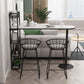 White Rectangle Bar Table Contemporary Bar Dining Table with Sled Base Clearhalo 'Bar Furniture' 'Bar Tables' 'bar_tables' 'Furniture' 'furniture_bar_tables' 'Kitchen & Dining Furniture' 1200x1200_1b9f06f4-609f-4582-9568-f74cb058dcd8
