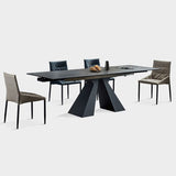 Industrial Black Standard Dining Table Sintered Stone Rectangle Dining Table for Kitchen Clearhalo ' dining_table' 'Dining Tables & Seating' 'Dining Tables' 'furn' 'furn_dining_table' 'Furniture' 'furniture_dining_table' 'Kitchen & Dining Furniture' 'kitchen&dining_furn' 'kitchen' 'kitchen_dining_table' 1200x1200_1b9ff3ce-66ee-4bdf-810a-e2bea949a3d2