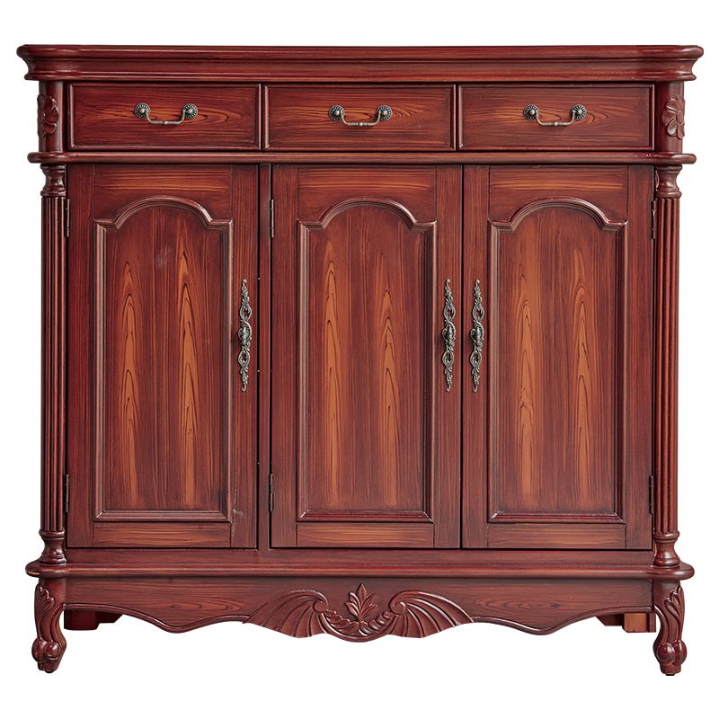 43.7" Tall Rectangular Accent Cabinet 2/3 - Drawer Accent Cabinet - Wood Clearhalo 'Cabinets & Chests' 'cabinets_chests' 'furn' 'furn_cabinets_chests' 'Furniture' 'Living Room Furniture' 1200x1200_1ba07058-06f5-4520-82b4-82e309ae3028