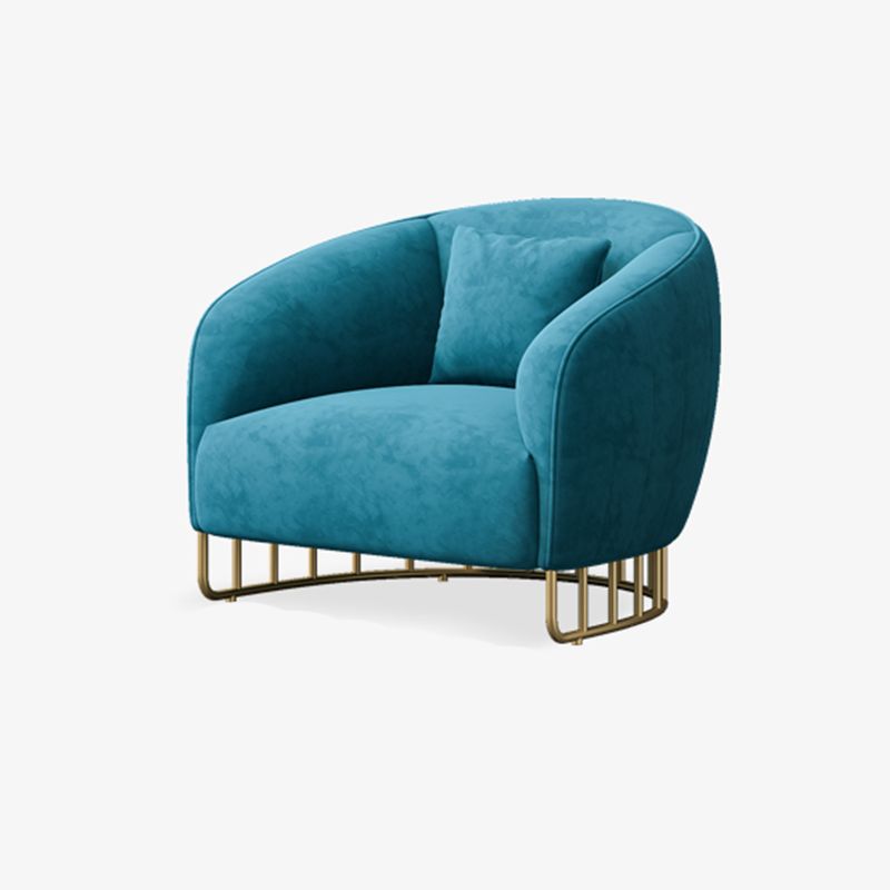 29.52" Wide Sofa for Living Room Sloped Arm Sofa with Metal Frame Clearhalo 'furn' 'furn_sofas' 'Furniture' 'Living Room Furniture' 'Sofa' 'sofas' 1200x1200_1ba6513c-bb40-4b8f-9100-635ca0b0b6d0