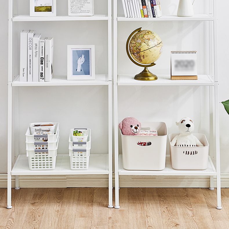 Contemporary Open Ladder Bookshelf Metal Vertical Bookshelf for Home Clearhalo 'Bookcases' 'furn' 'furn_bookcases' 'Furniture' 'furniture_bookcases' 'Office Furniture' 1200x1200_1ba801c4-7d73-423c-a6ad-3572077db6bb