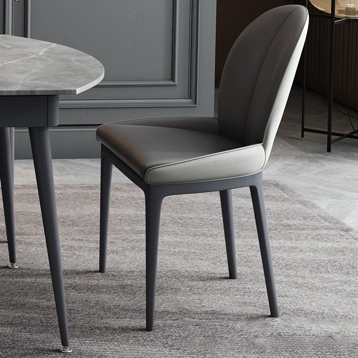 Extendable Modern Dining Room Set with Sintered Stone Top and Black Leg Formal Table Set Clearhalo 'Dining Room Sets' 'Dining Tables & Seating' 'dining_room_set' 'furn' 'furn_dining_room_set' 'Furniture' 'furniture_dining_room_set' 'Kitchen & Dining Furniture' 'kitchen&dining_furn' 'kitchen' 1200x1200_1ba86212-f576-40df-b166-ef5f9bf1ec72