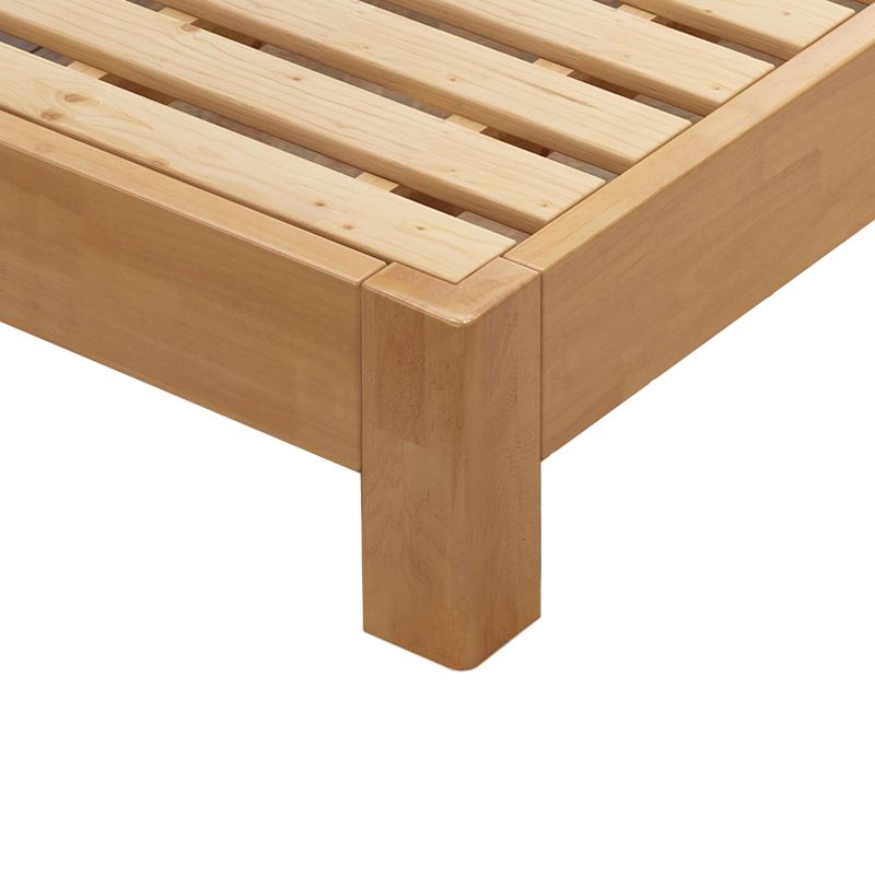 Eigentijdse vaste kleur houten bedframe 9,84 "h tatami bed