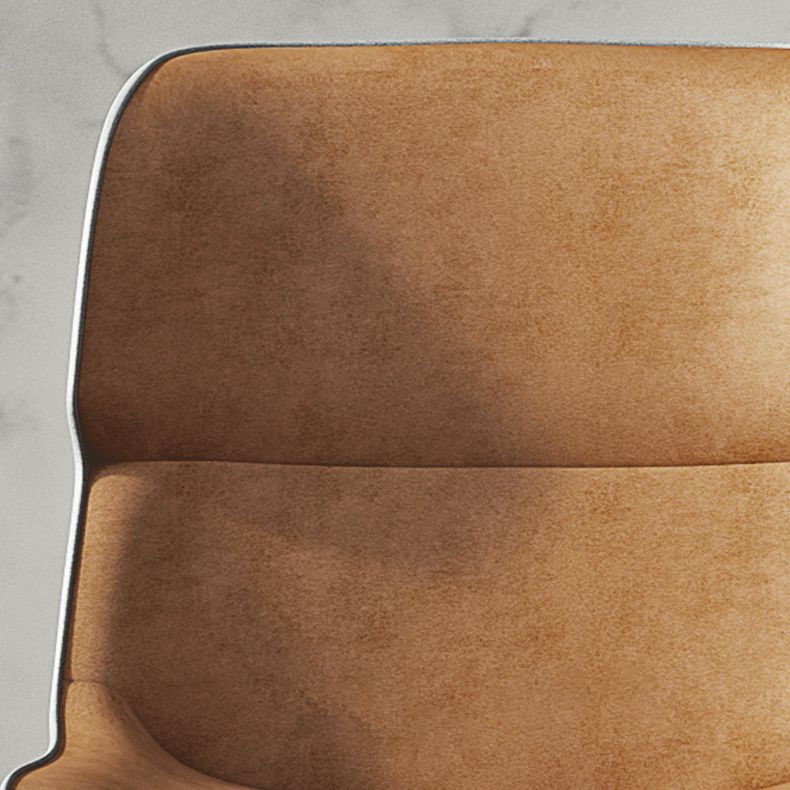 Contemporary Metal Dining Room Armless chairs Wingback Side Chair for Home Use Clearhalo ' kitchen&dining_furn' 'Dining Chairs' 'Dining Tables & Seating' 'dining_chair' 'furn' 'furn_dining_chair' 'Furniture' 'furniture_dining_chair' 'Kitchen & Dining Furniture' 'kitchen' 1200x1200_1baa9774-3f69-4c0a-bdd2-c670c40fa1b8