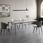 Sintered Stone Top Dining Table Rectangle Table in White with Metal Base and 4 Legs Clearhalo ' dining_table' 'Dining Tables & Seating' 'Dining Tables' 'furn' 'furn_dining_table' 'Furniture' 'furniture_dining_table' 'Kitchen & Dining Furniture' 'kitchen&dining_furn' 'kitchen' 'kitchen_dining_table' 1200x1200_1bab7d5f-2e1b-4835-95da-145a912e4b04