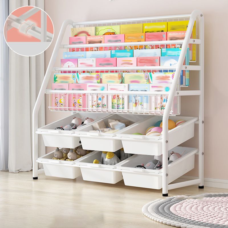 Les étagères de bibliothèque standard à dos fermé en métal comprenaient une bibliothèque pour la salle d'étude