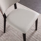 Dining Room Upholstered Chair Industrial Home Faux Leather Dining Chair