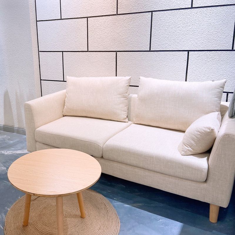 Modern Style Square Armrest Sponge Cushion Multicolor Choice Cloth Art Sofa Clearhalo 'furn' 'furn_sofas' 'Furniture' 'furniture_sofas' 'kitchen' 'kitchen_sofas' 'Living Room Furniture' 'Sofa' 'sofas' 1200x1200_1bb97b33-94e1-44ab-9720-966f52476005