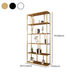 Contemporary Iron Open Etagere Bookshelf Multi Shelf Vertical Bookcase for Study Room Clearhalo 'Bookcases' 'furn' 'furn_bookcases' 'Furniture' 'furniture_bookcases' 'Office Furniture' 1200x1200_1bba268e-2974-4743-9cd5-ad4fcdf4eba8