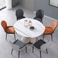 Extendable Modern Kitchen Dining Furniture Set with Sintered Stone Table Dining Room Table Set Clearhalo 'Dining Room Sets' 'Dining Tables & Seating' 'dining_room_set' 'furn' 'furn_dining_room_set' 'Furniture' 'furniture_dining_room_set' 'Kitchen & Dining Furniture' 'kitchen&dining_furn' 'kitchen' 1200x1200_1bbaf116-75ef-4b40-9ea3-1b5259af147c