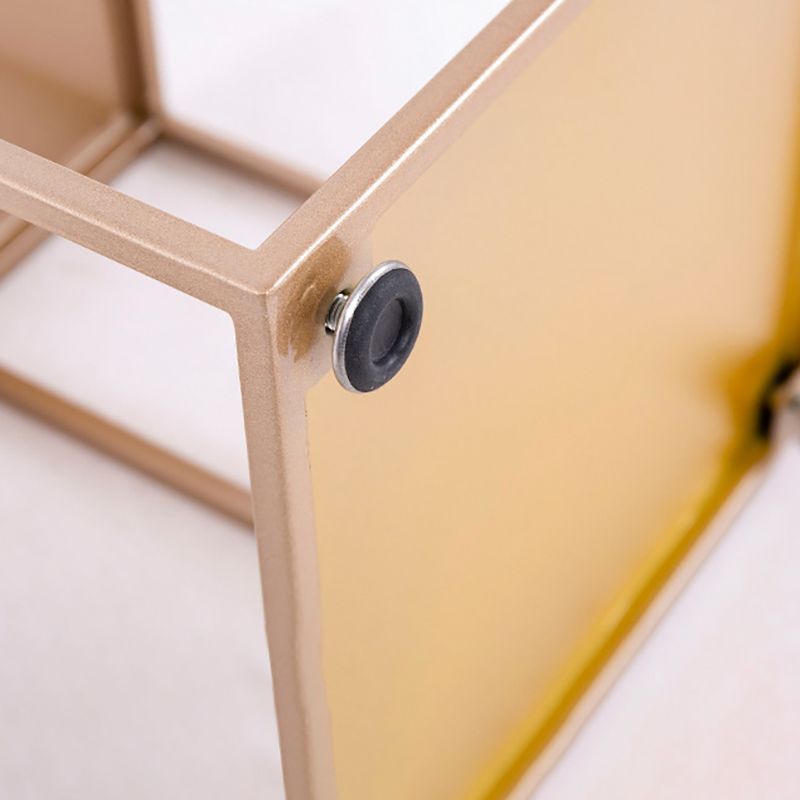 Librería de estante de libro de libros de glamour estantería Etagere estantería para la sala de estudio 12.6 "W